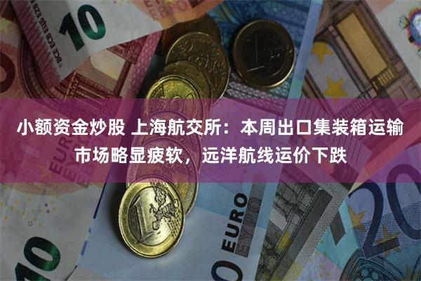 小额资金炒股 上海航交所：本周出口集装箱运输市场略显疲软，远洋航线运价下跌